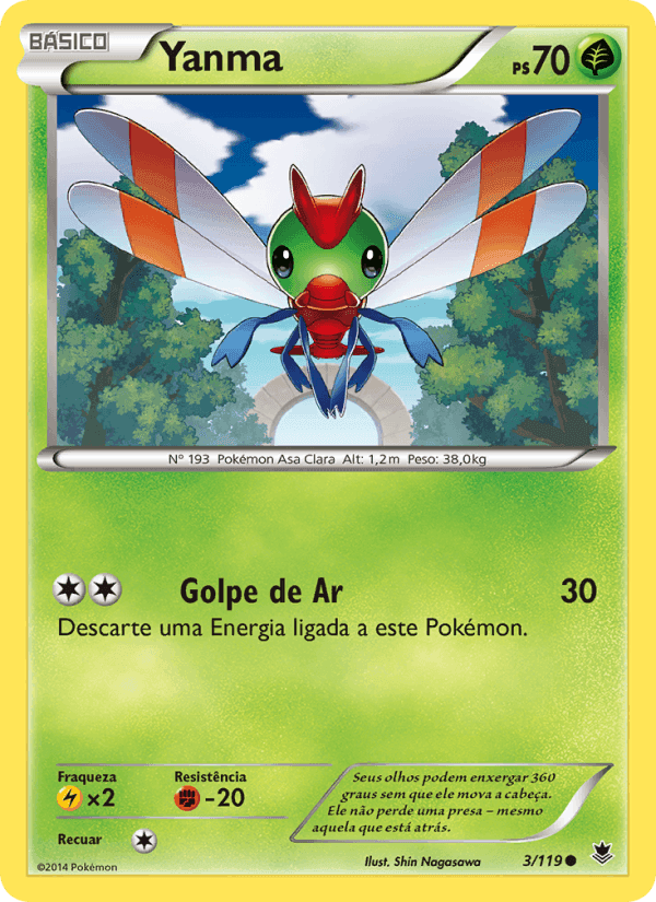 Yanma, carte 3 de Força Fantasma
