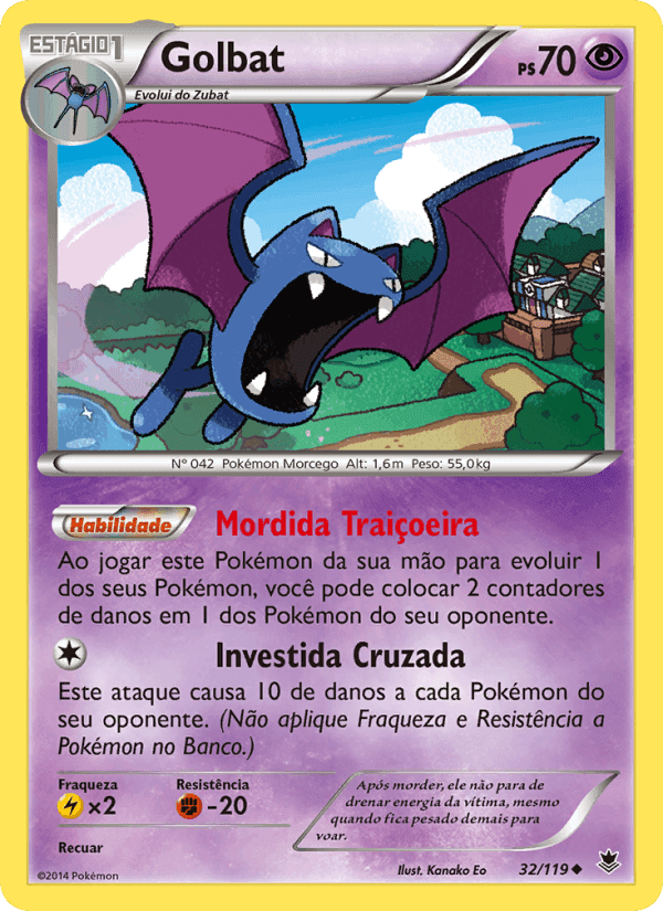 Golbat, carte 32 de Força Fantasma