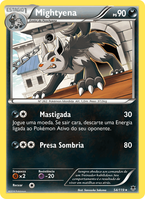 Força Fantasma の 54 番、Mightyena