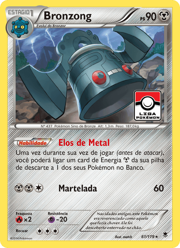 Bronzong, carta 61 di Força Fantasma