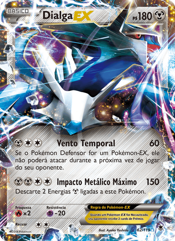 Dialga EX, carta 62 de Força Fantasma