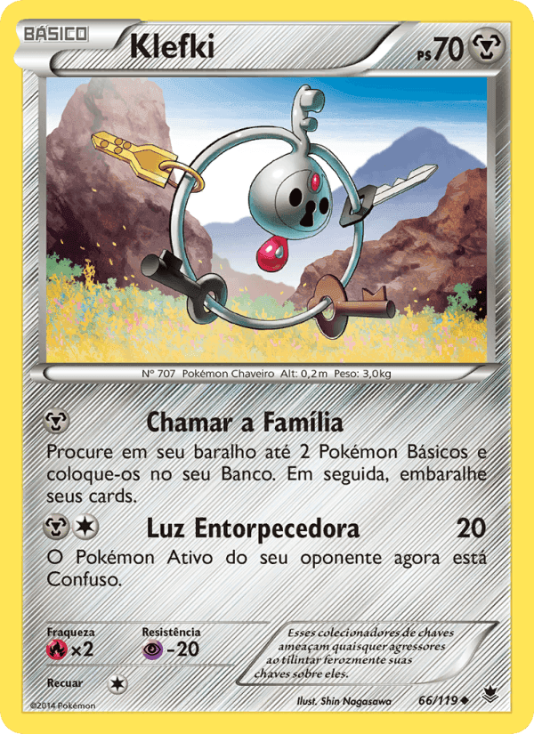 Klefki, carta 66 de Força Fantasma