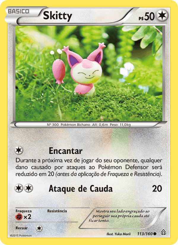 Skitty, carta 113 de Conflito Primitivo