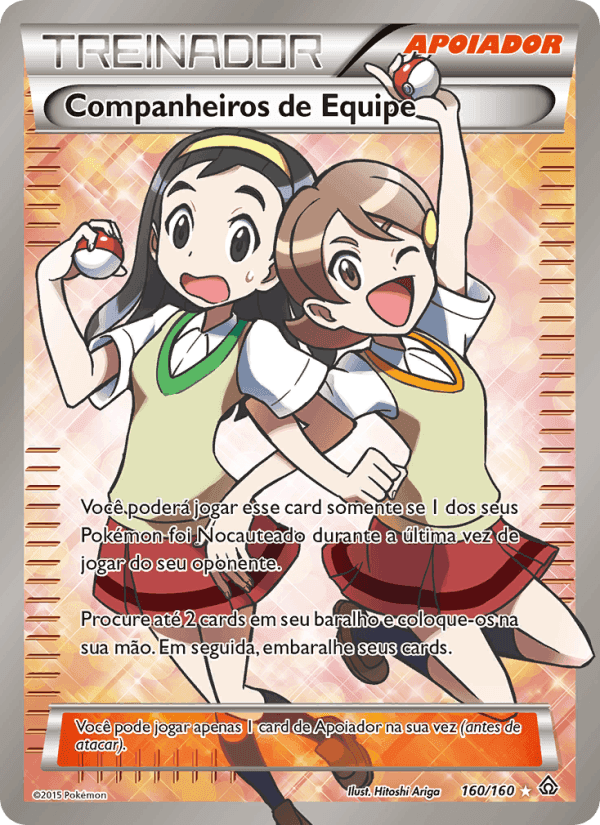 Companheiros de Equipe, card 160 from Conflito Primitivo