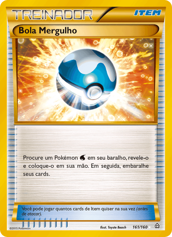 Bola Mergulho, card 161 from Conflito Primitivo