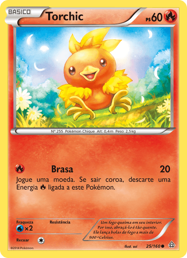 Torchic, carta 25 de Conflito Primitivo