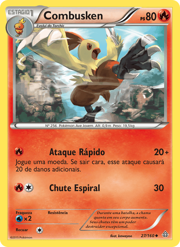 Combusken, carta 27 de Conflito Primitivo