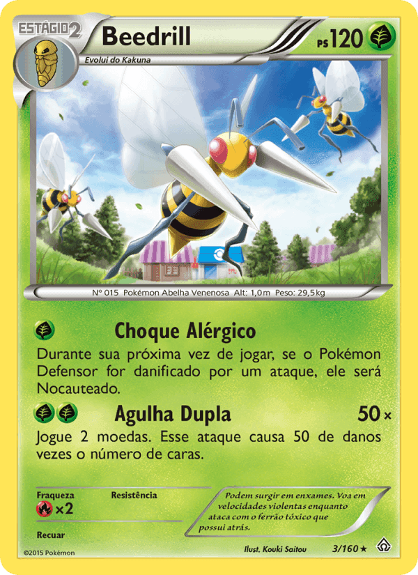 Beedrill, carta 3 di Conflito Primitivo
