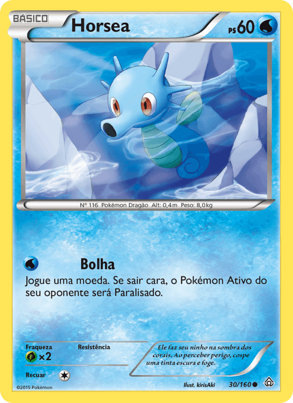 Horsea, carta 30 de Conflito Primitivo