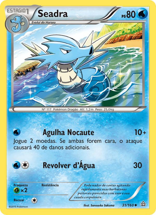 Seadra, carta 31 de Conflito Primitivo