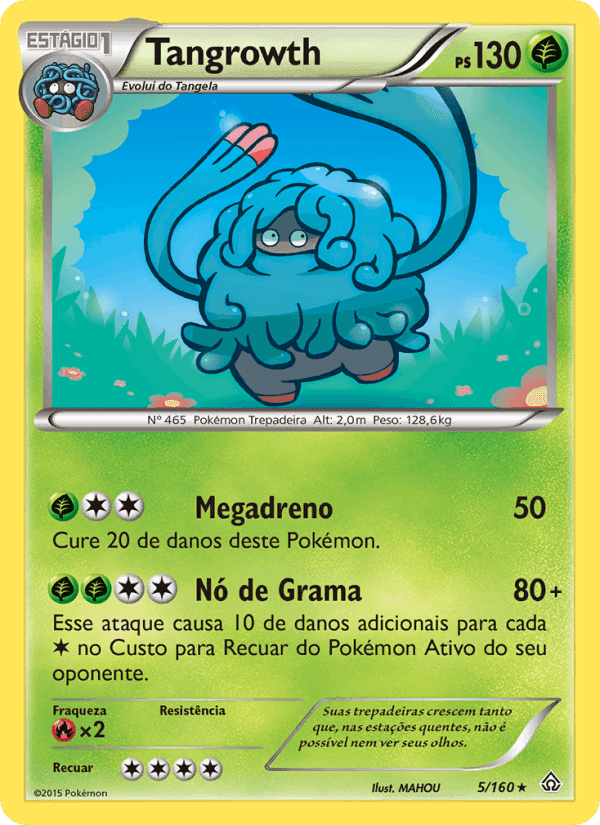 Tangrowth, carta 5 de Conflito Primitivo