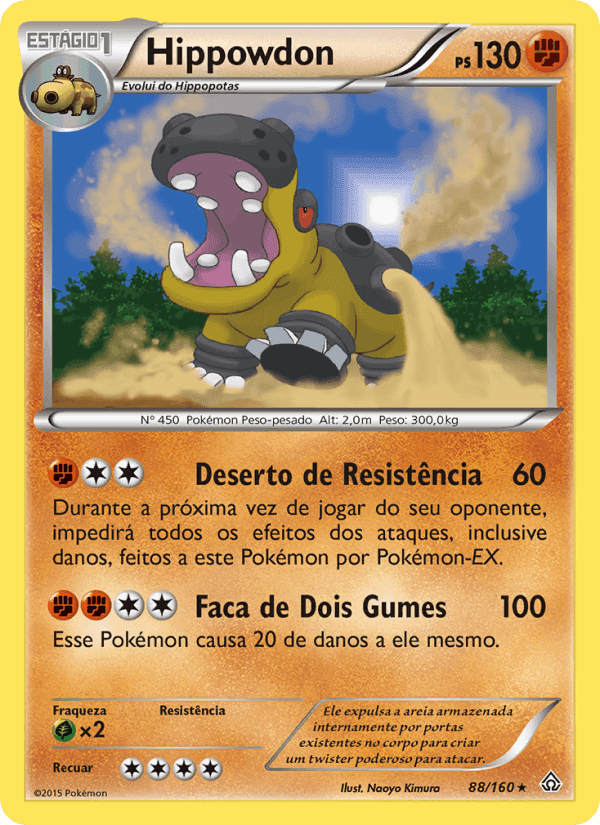 Hippowdon, carta 88 de Conflito Primitivo