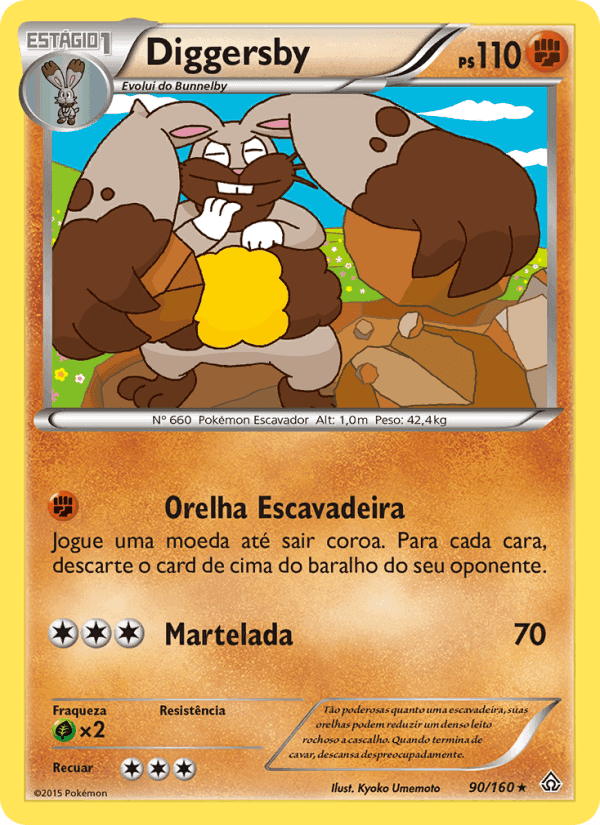 Diggersby, card 90 from Conflito Primitivo