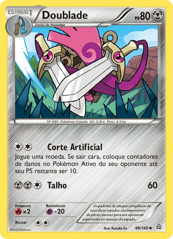 Doublade, carta 99 de Conflito Primitivo