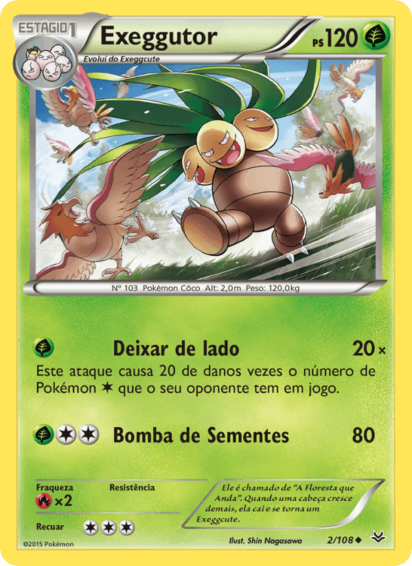 Exeggutor, carta 2 de Céus Estrondosos
