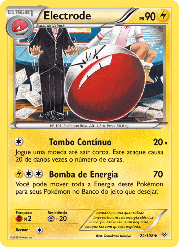 Electrode, carta 22 de Céus Estrondosos