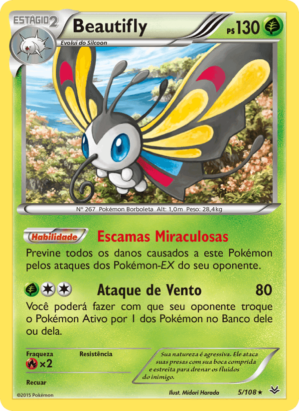 Beautifly, carta 5 de Céus Estrondosos