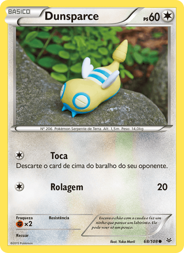 Dunsparce, carta 68 de Céus Estrondosos