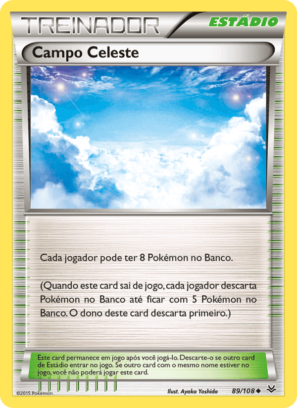 Campo Celeste, carta 89 de Céus Estrondosos