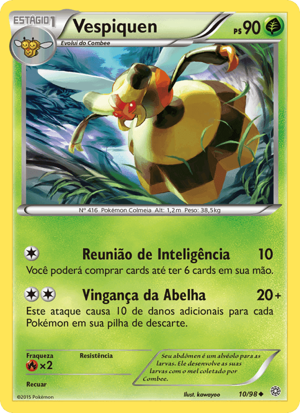 Vespiquen, carta 10 de Origens Ancestrais
