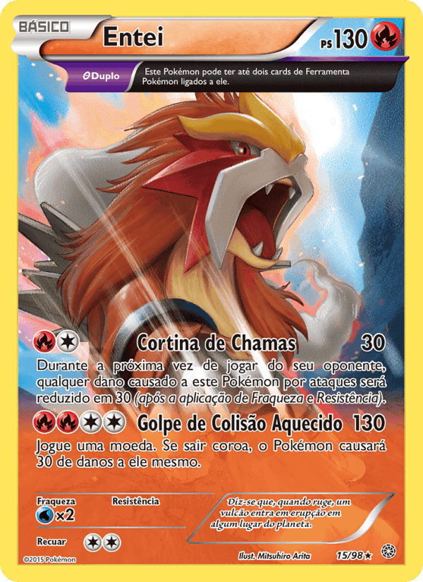 Entei, carta 15 de Origens Ancestrais