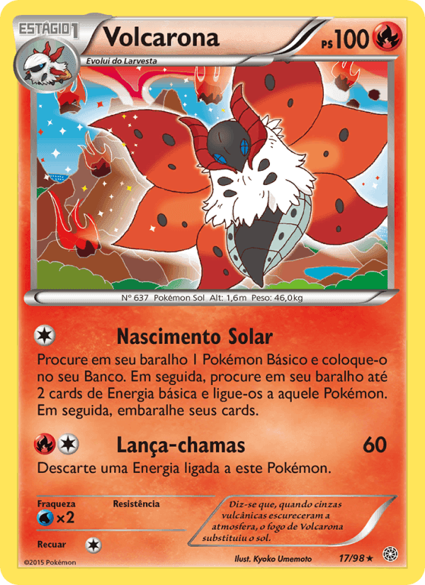 Origens Ancestrais の 17 番、Volcarona