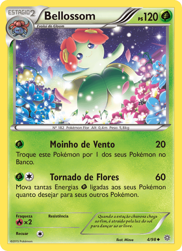 Bellossom, carta 4 de Origens Ancestrais