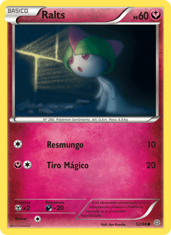 Ralts, carta 52 di Origens Ancestrais