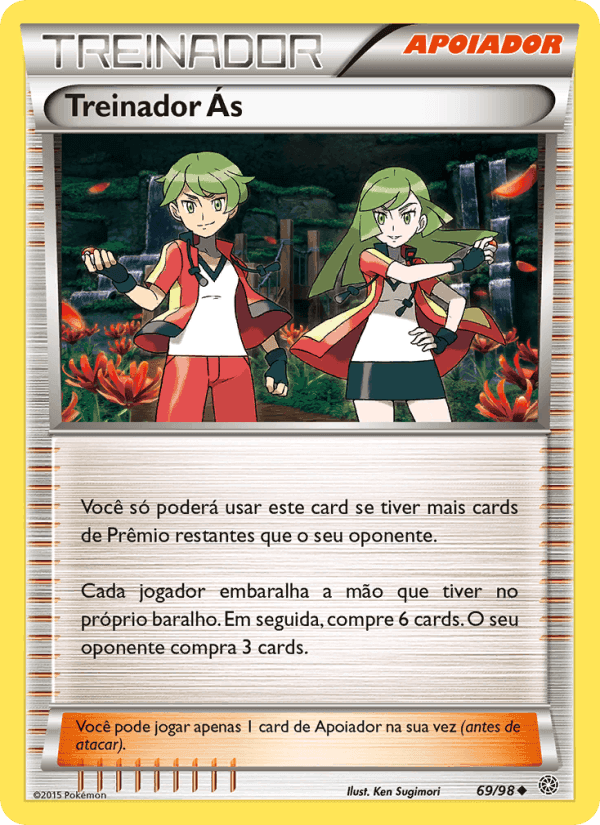 Treinador Ás, card 69 from Origens Ancestrais