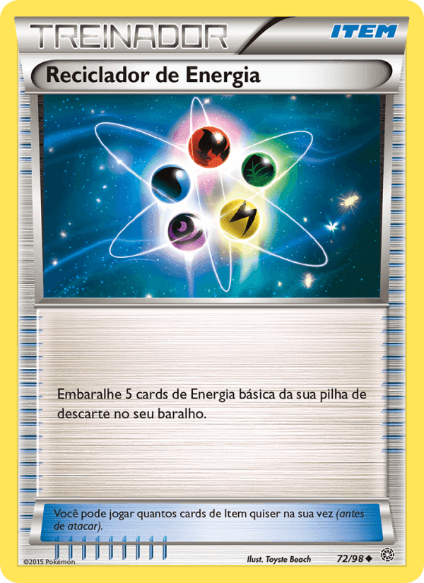 Reciclador de Energia, carta 72 de Origens Ancestrais