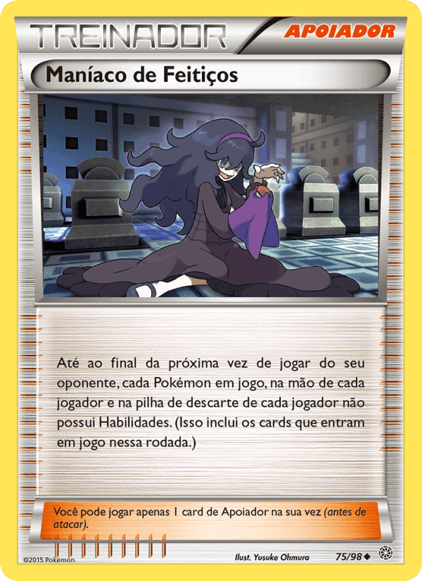 Maníaco de Feitiços, carta 75 di Origens Ancestrais