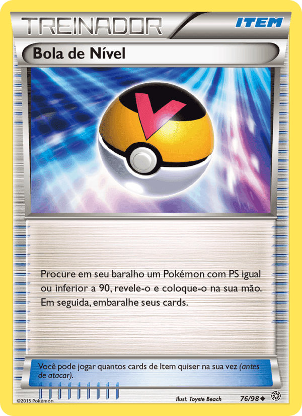 Bola de Nível, carta 76 de Origens Ancestrais