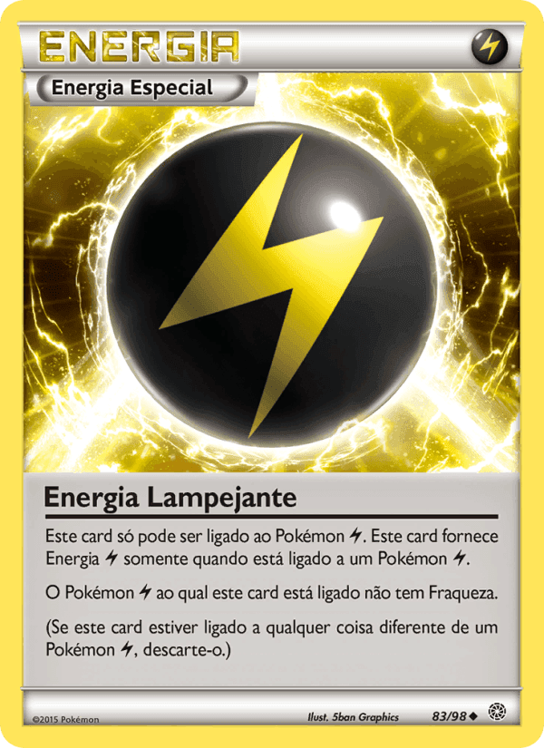 Energia Lampejante, carta 83 de Origens Ancestrais
