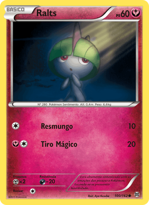 Ralts, carta 100 de Turbo Revolução