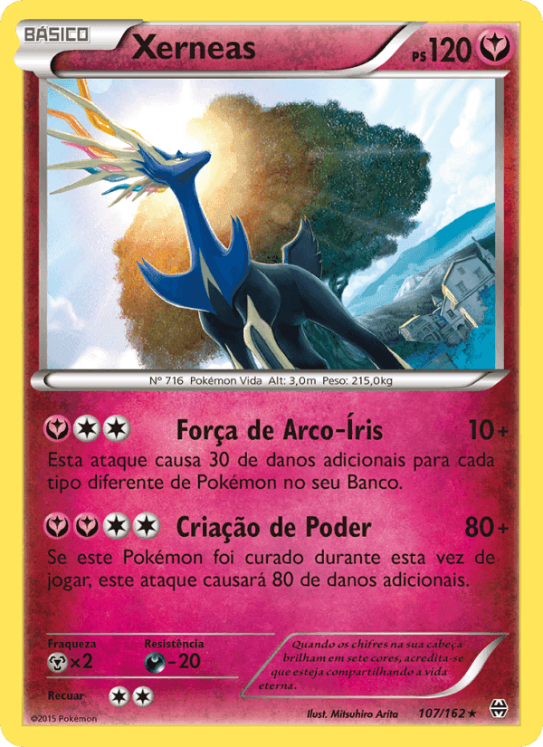 Xerneas, carta 107 de Turbo Revolução