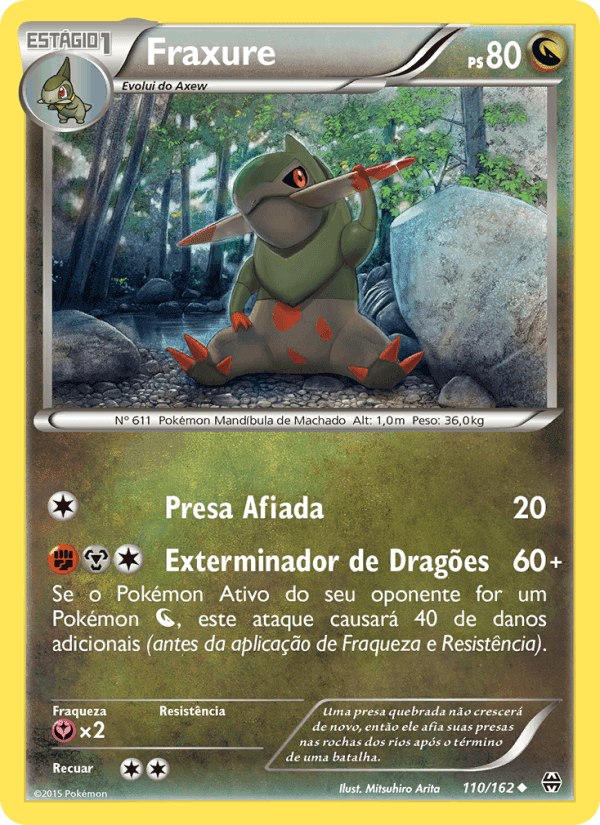 Fraxure, carta 110 de Turbo Revolução