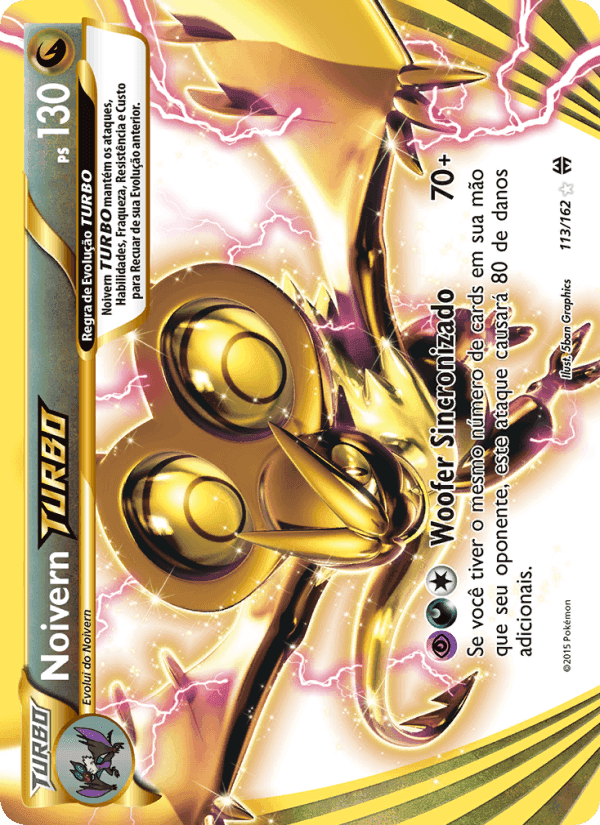 Noivern TURBO, carta 113 de Turbo Revolução