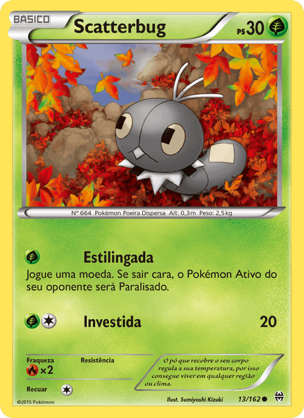 Scatterbug, carta 13 de Turbo Revolução