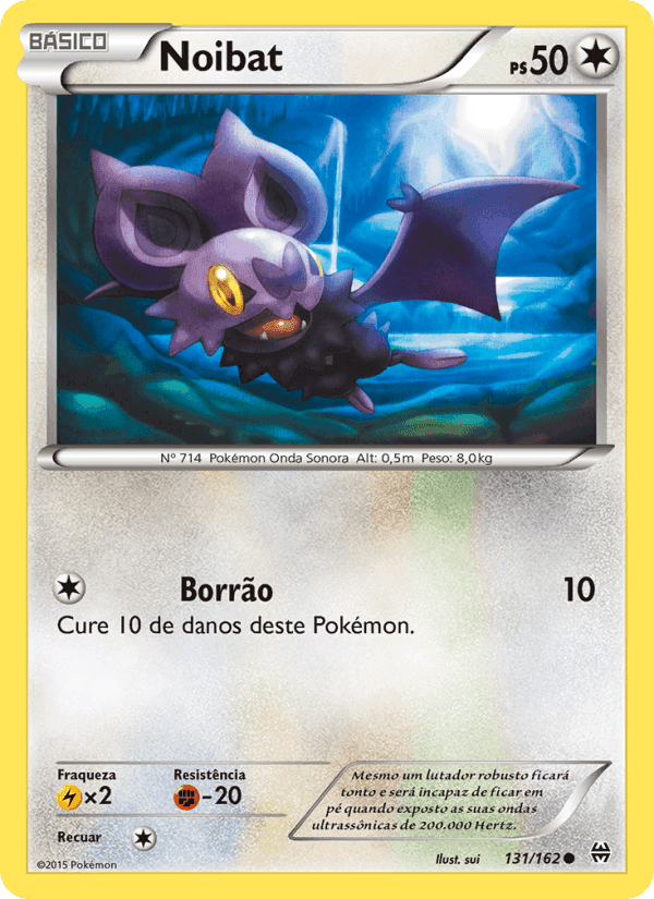 Noibat, card 131 from Turbo Revolução