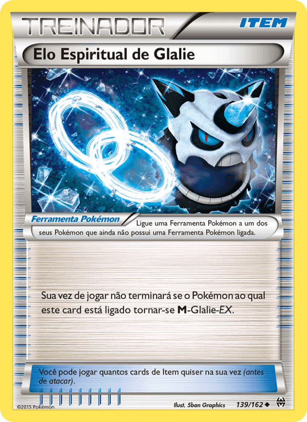 Elo Espiritual de Glalie, carta 139 de Turbo Revolução