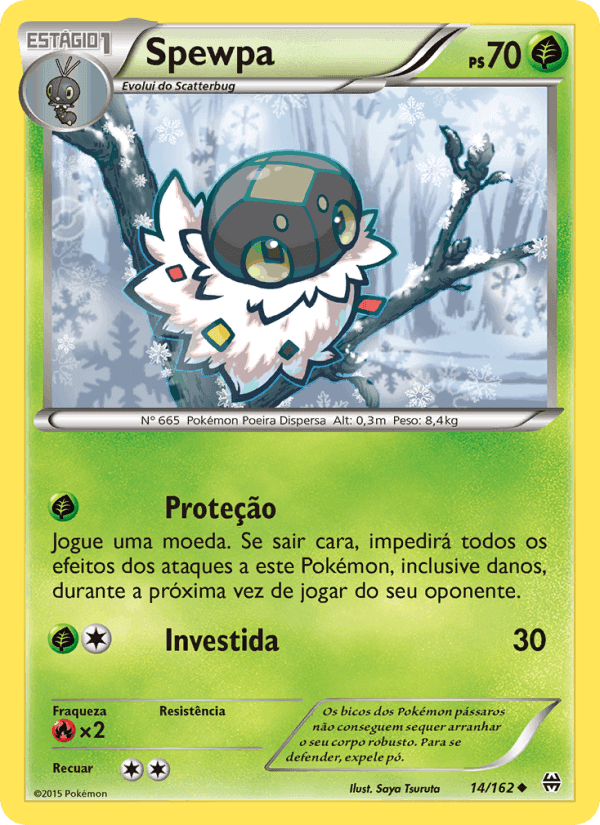 Spewpa, carta 14 de Turbo Revolução