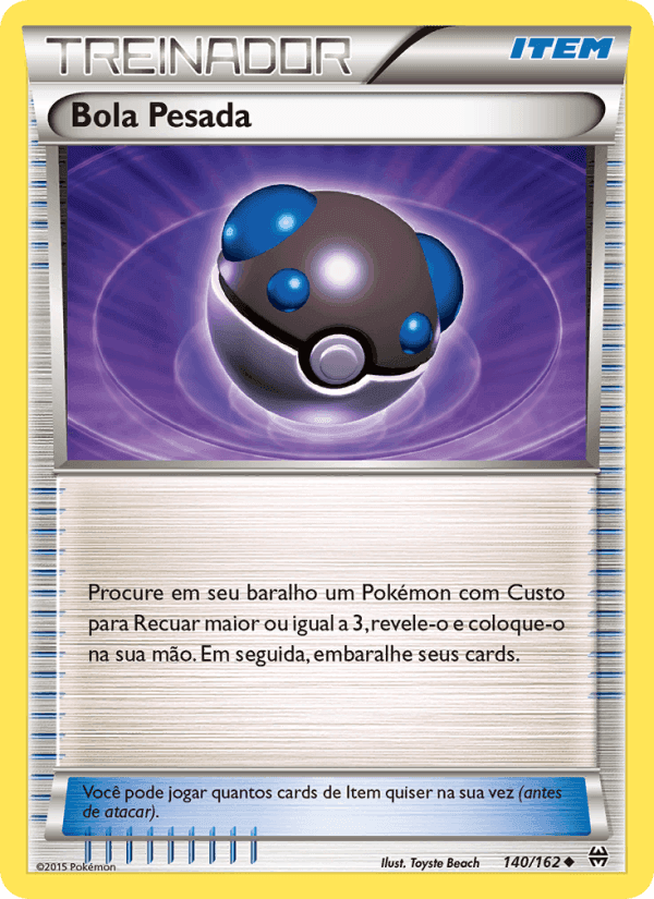 Bola Pesada, card 140 from Turbo Revolução