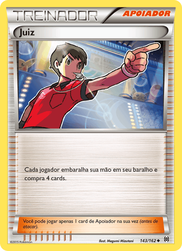 Juiz, carta 143 de Turbo Revolução