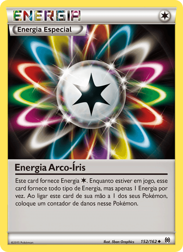 Energia Arco-Íris, card 152 from Turbo Revolução