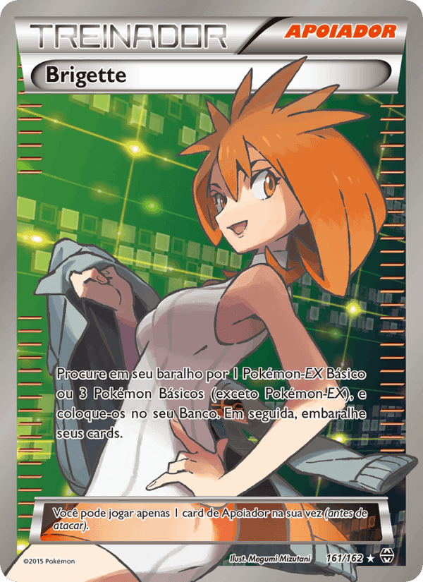 Brigette, carta 161 di Turbo Revolução