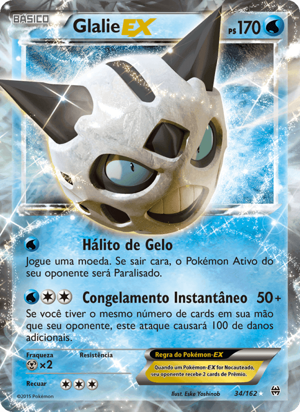 Glalie EX, carta 34 de Turbo Revolução