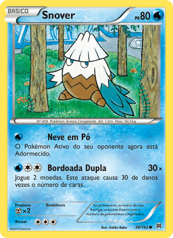 Snover, carta 39 de Turbo Revolução
