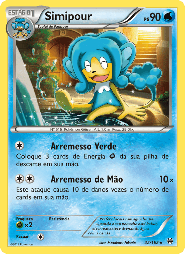 Simipour, carta 42 de Turbo Revolução
