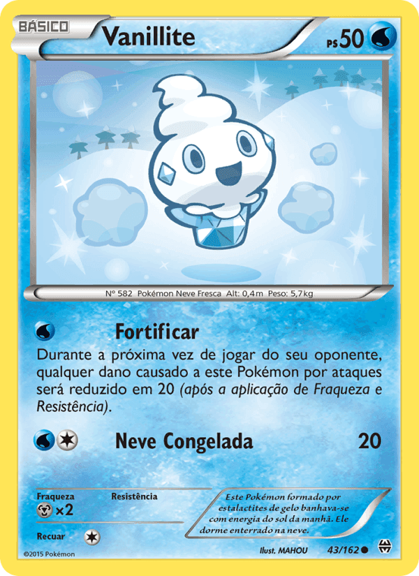 Vanillite, carta 43 de Turbo Revolução