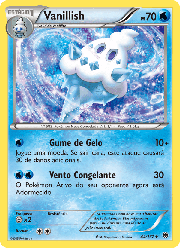 Vanillish, carta 44 de Turbo Revolução